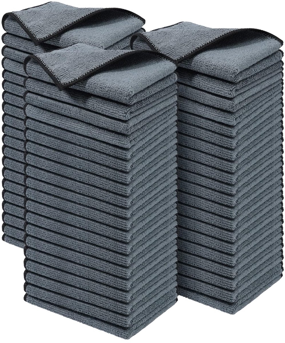 Microvezel Reinigingsdoeken - Super absorberend - Set van 60 stuks - 30x20 cm