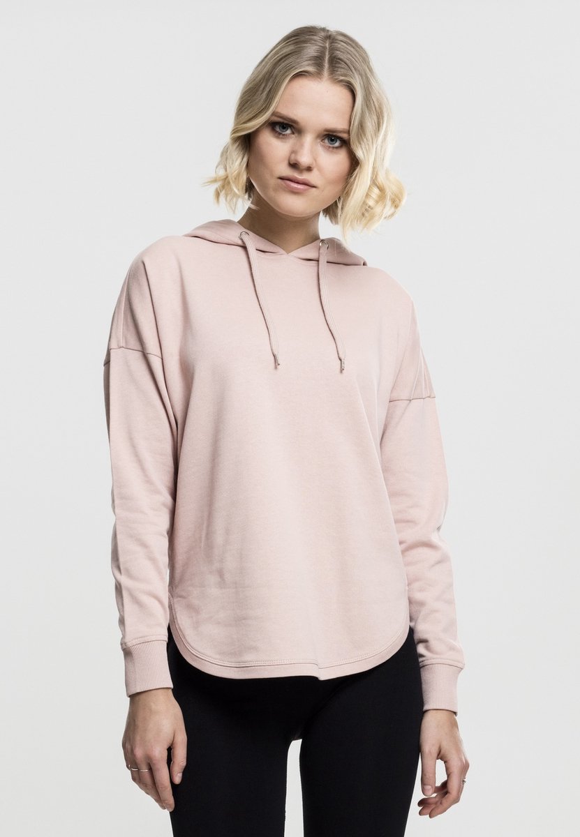 Urban Classics Ladies Oversized Terry Hoodie Trui met capuchon XL Zwart