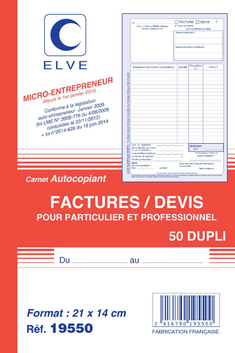 Duplicaatboekje offertes/aanbestedingen, 50 vellen, A5