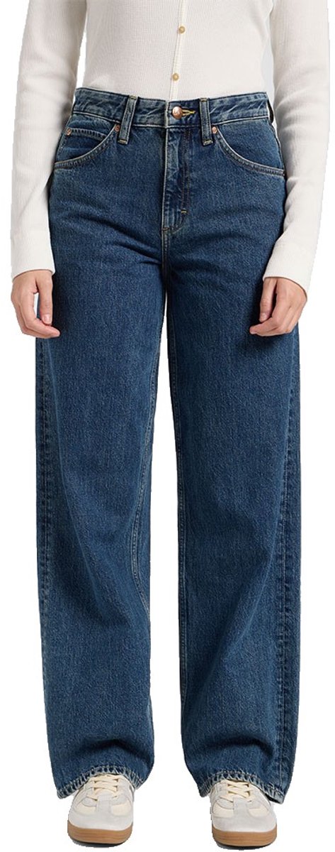 Lee Rider Loose Fit Spijkerbroek 31 33 Vrouw Sharp Point