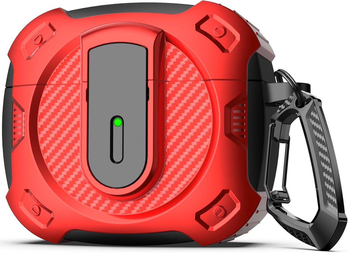 Ruimte Thema Hoes voor AirPods 3 met Reinigingsset - Militaire Beschermhoes 2024