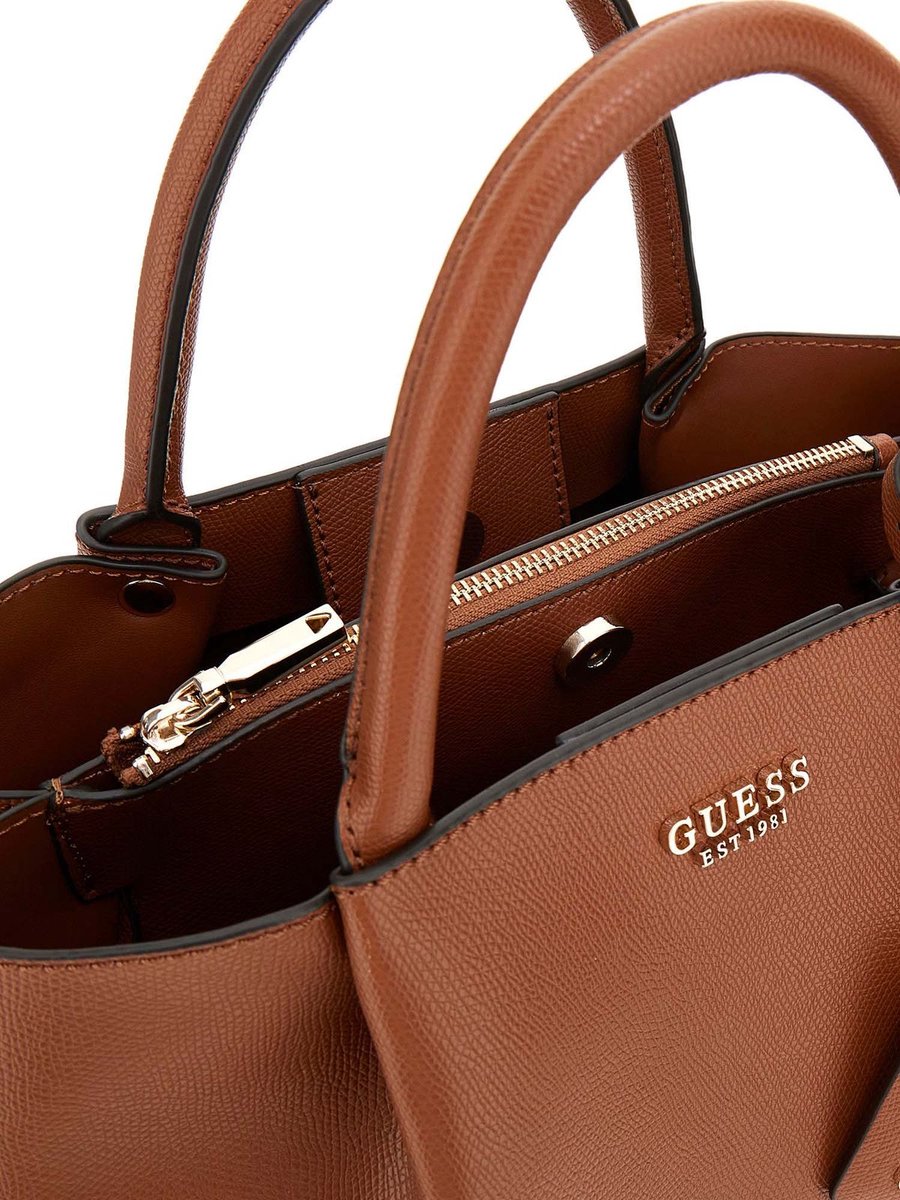 GUESS Amorette Sac Fourre-Tout 2 En 1 PU Écologique - Cabas Élégant Avec Pochette Amovible