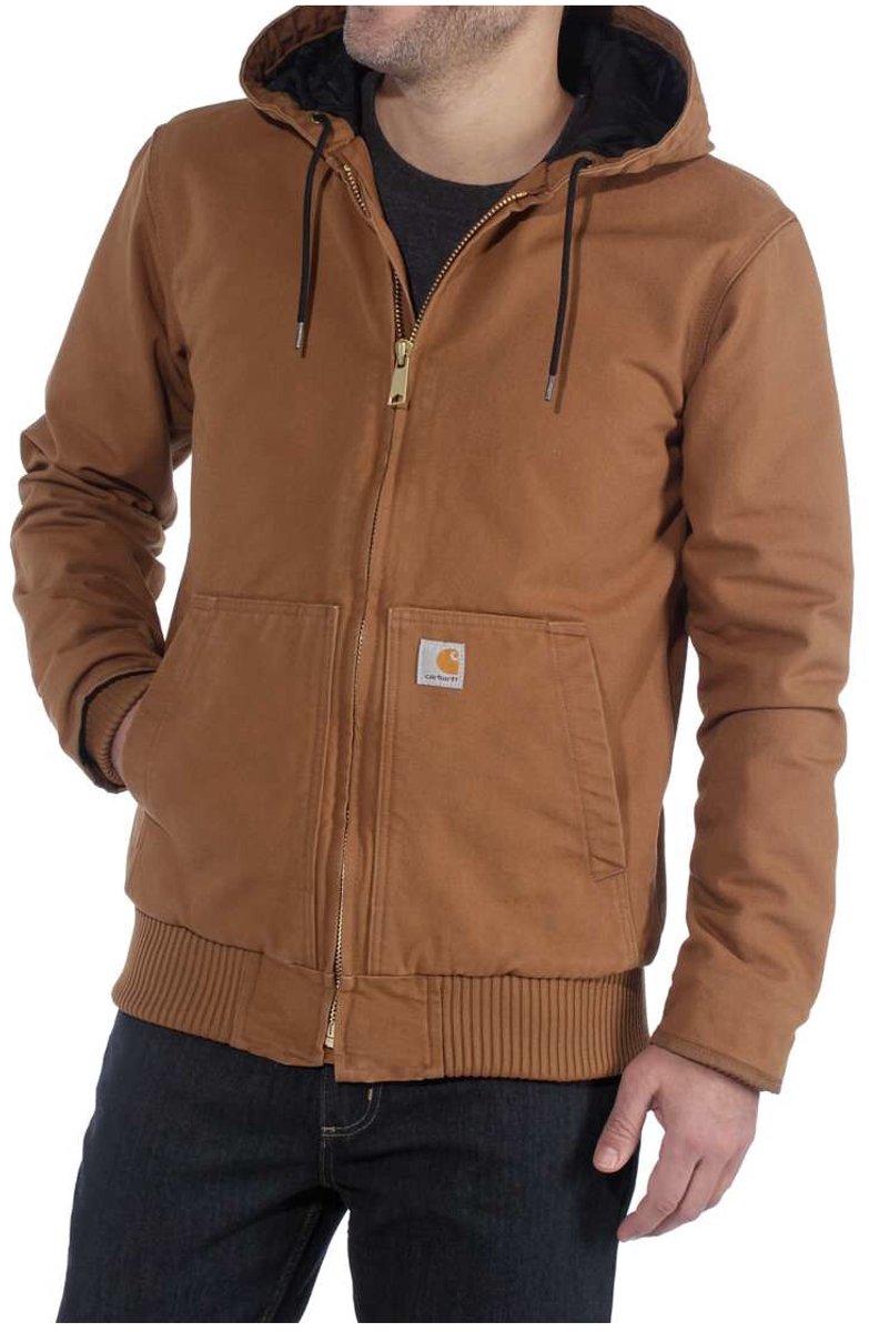 Carhartt Herren Jacke Duck Active Jacket Carhartt® -M Bruin