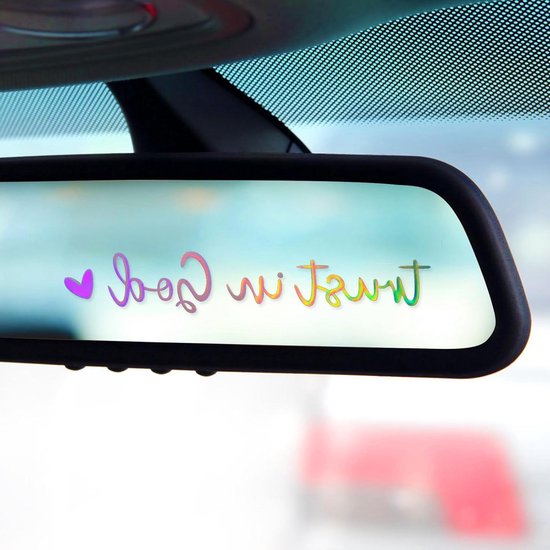 Christelijke autostickers, AFUNTA 4 stuks geloof autostickers