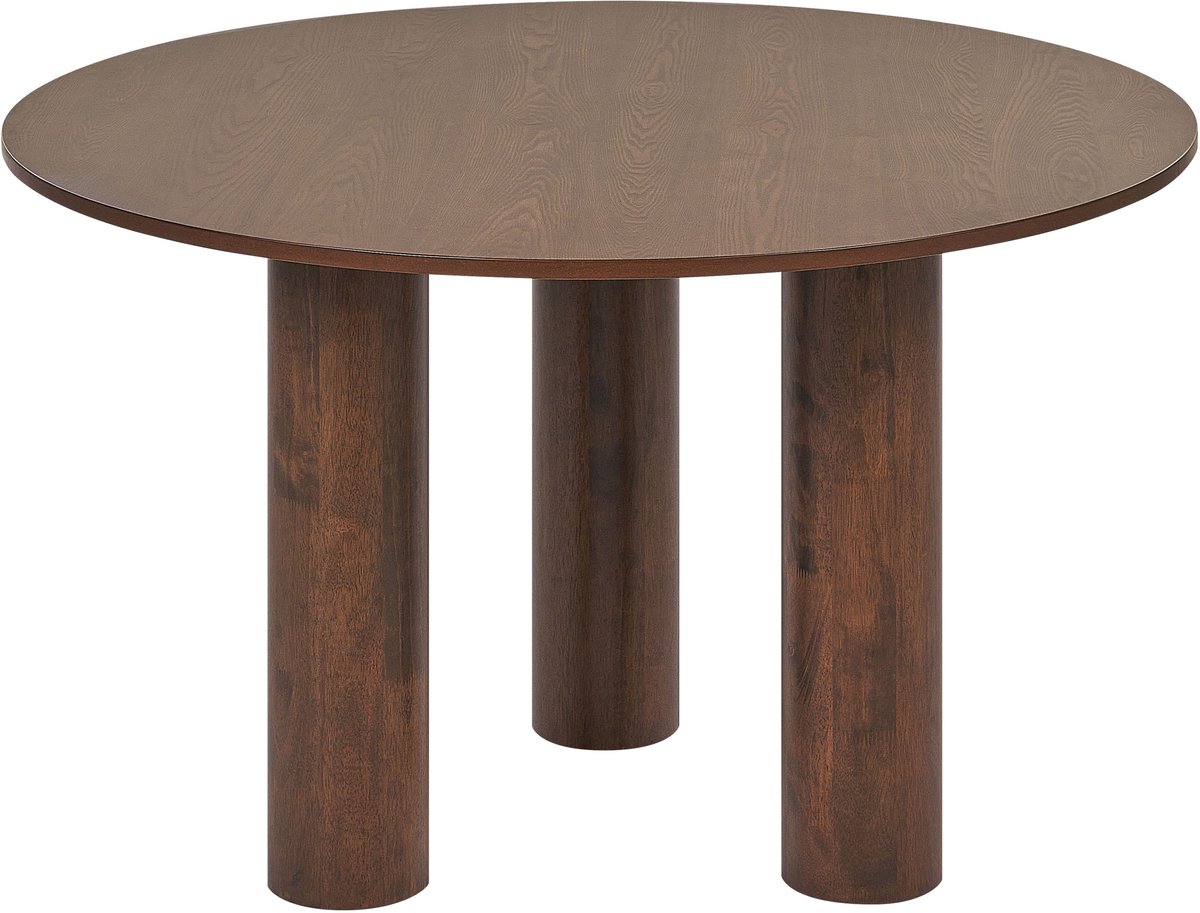Beliani ORIN - Eettafel - Donkere houtkleur - MDF Bruin