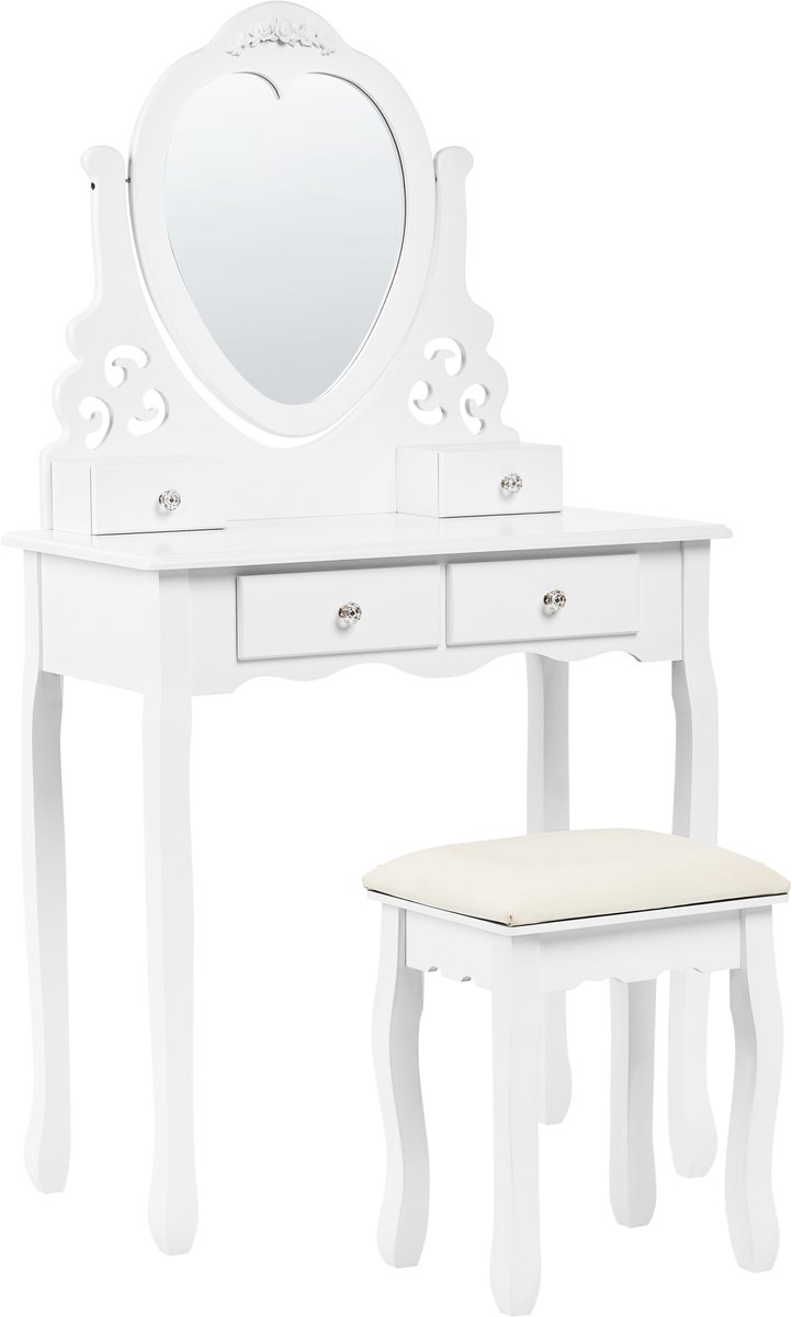 DIVA - Kaptafel - Wit - MDF