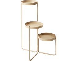 FRAGARIA - Bloempot - Beige - Metaal
