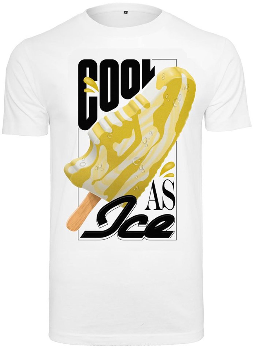Mister Tee Cool As Ice Heren T-shirt S Wit