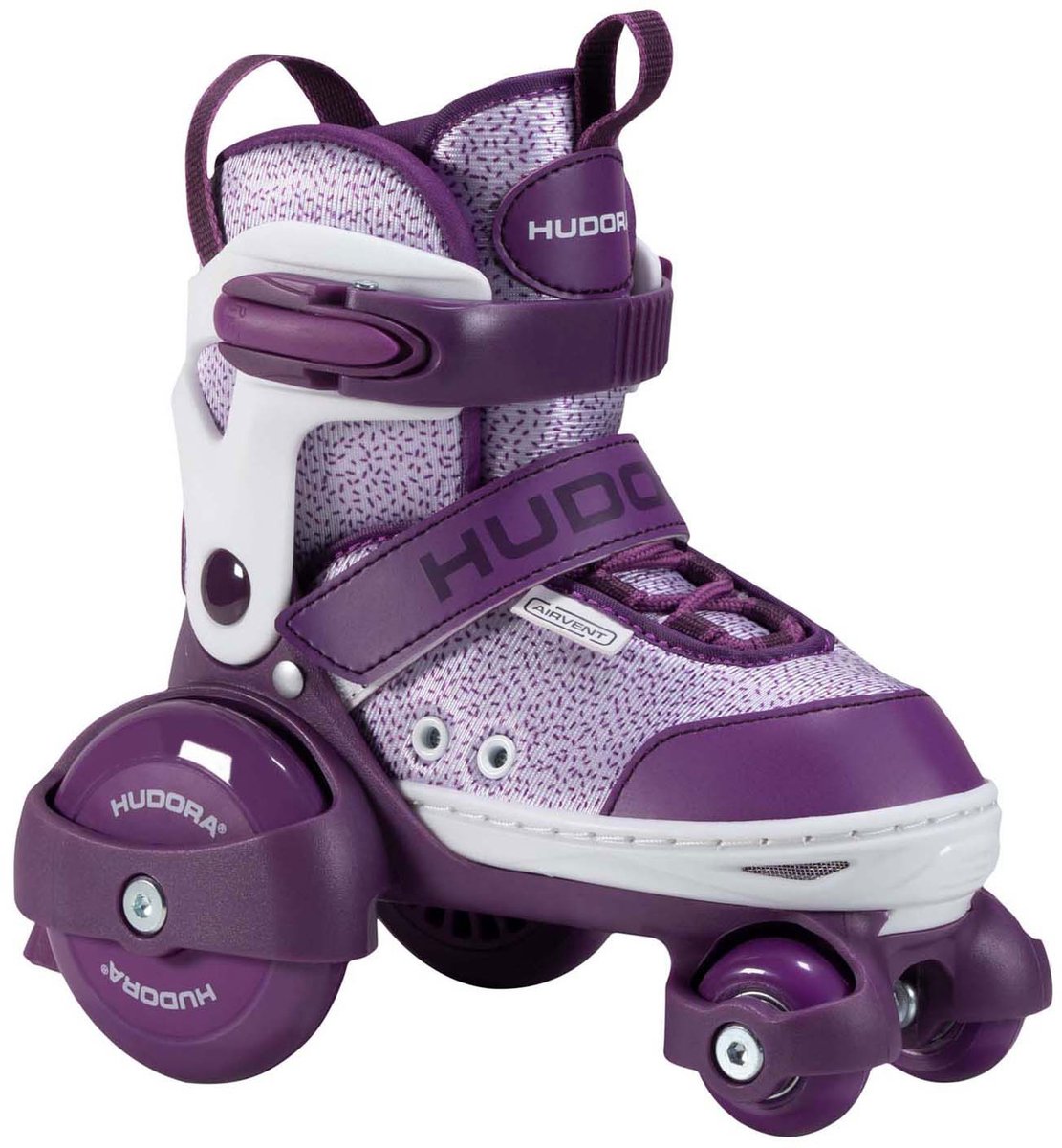 HUDORA Rolschaatsen My First Quad Paars, Maat 26-29