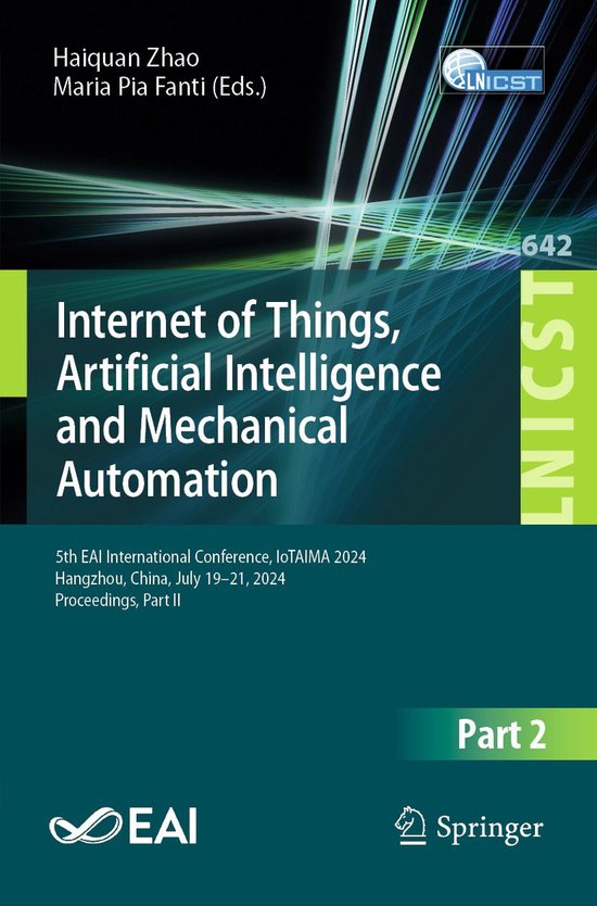 Springer Nature Proceedings Computer Science 2 - Internet of ... - cover