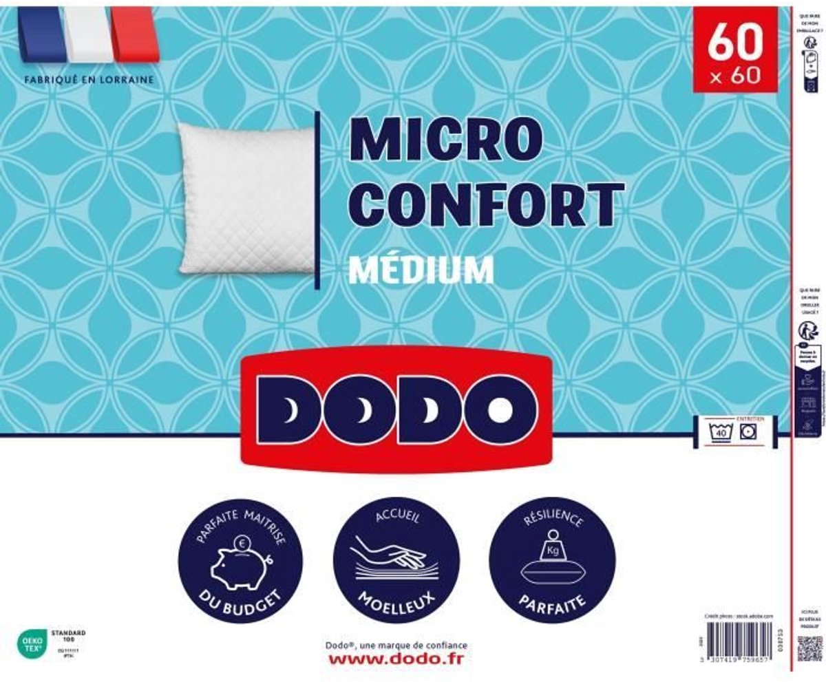DODO - Kussen - MICRO COMFORT - 60 x 60 cm