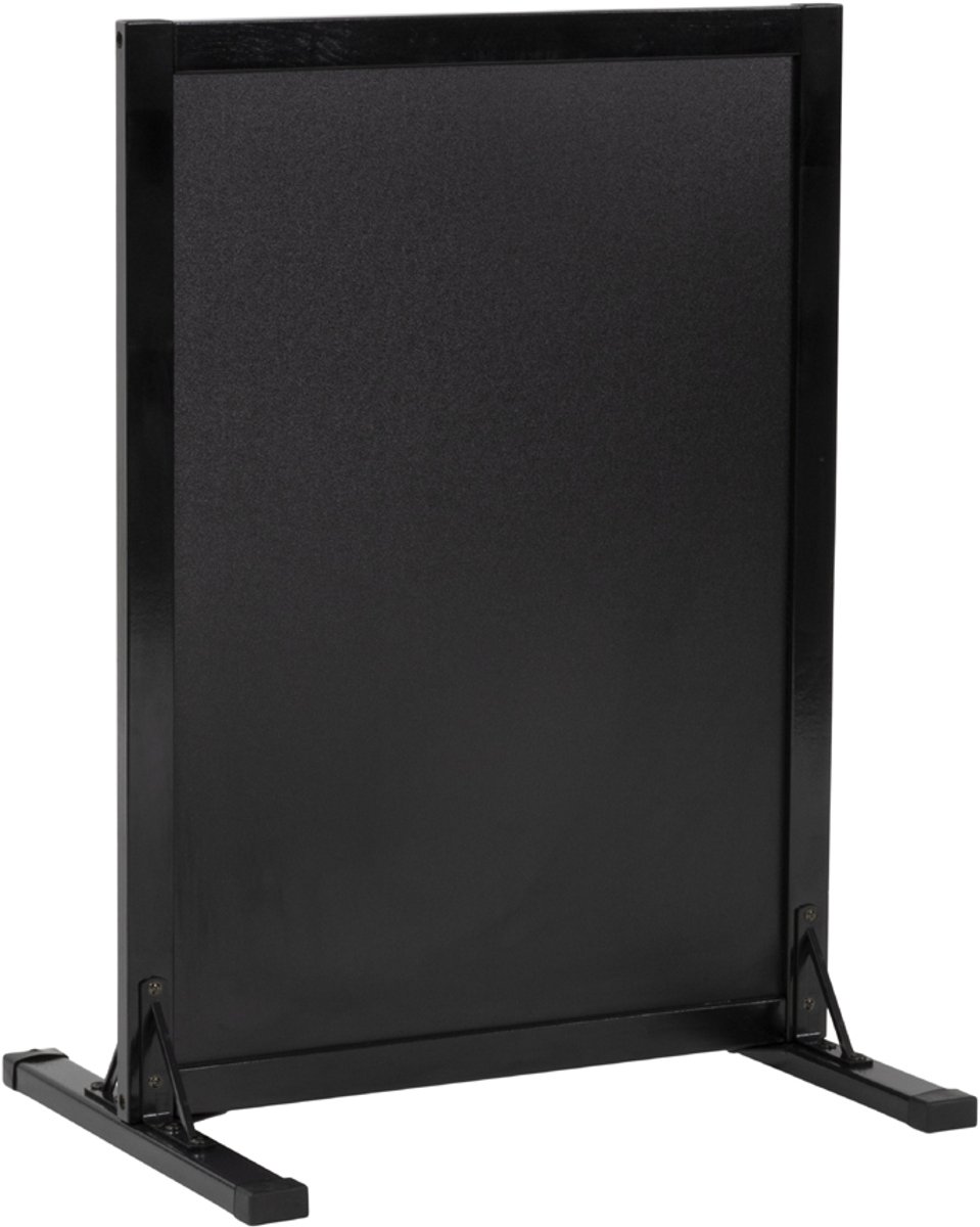 Securit® Woody grote stoepstandaard in zwart, 120 cm
