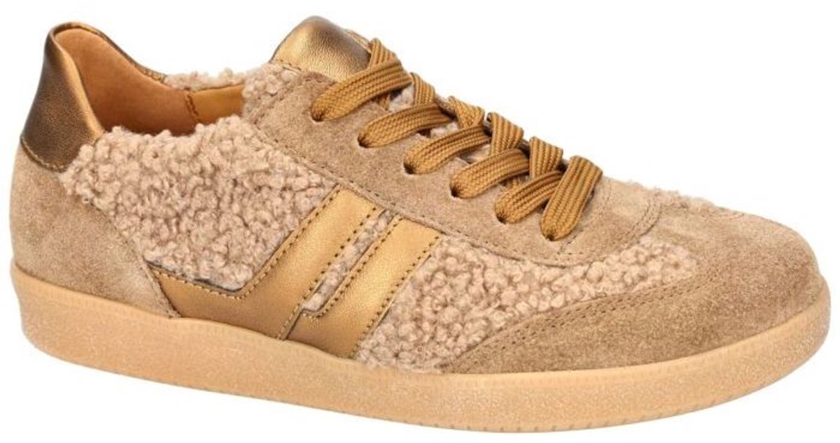 Gabor -Dames - taupe - sneakers - maat 38.5