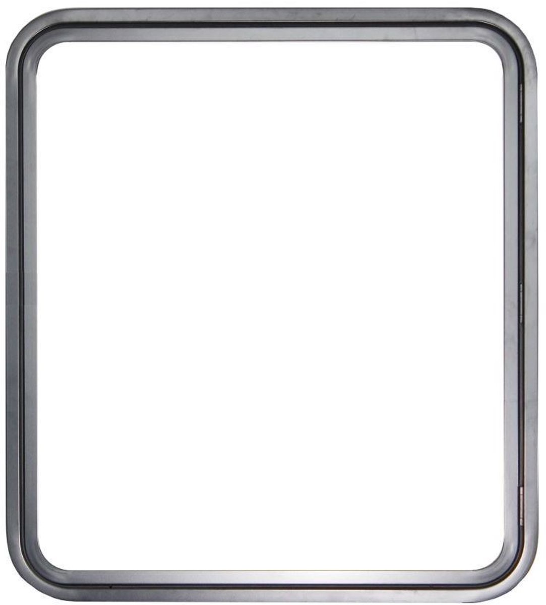 Serviceluik 800x900mm zwart - rechts, zonder paneel