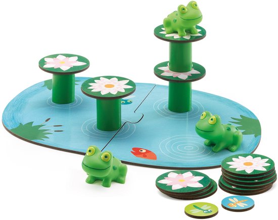 Djeco DJ08554 sensomotorisch houten spel voor peuters