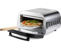 DO9289PZ Pizza Oven 'Pizza Genius' - Elektrische Pizza Oven Op Steen - 32 cm - tot 450°C - 1700 W