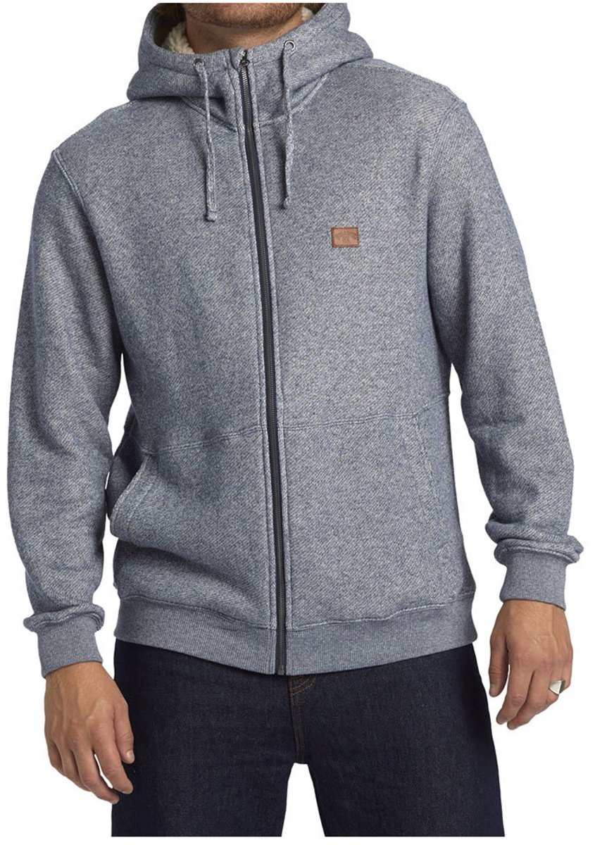 Billabong Hudson Sweatshirt Met Rits S Man Marineblauw