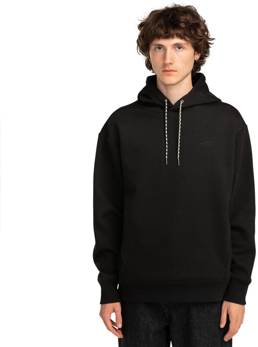 Element Rain Cornell Hoodie S Man Zwart