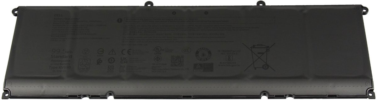 Dell 02M0C5 Batterij - 99,5Wh