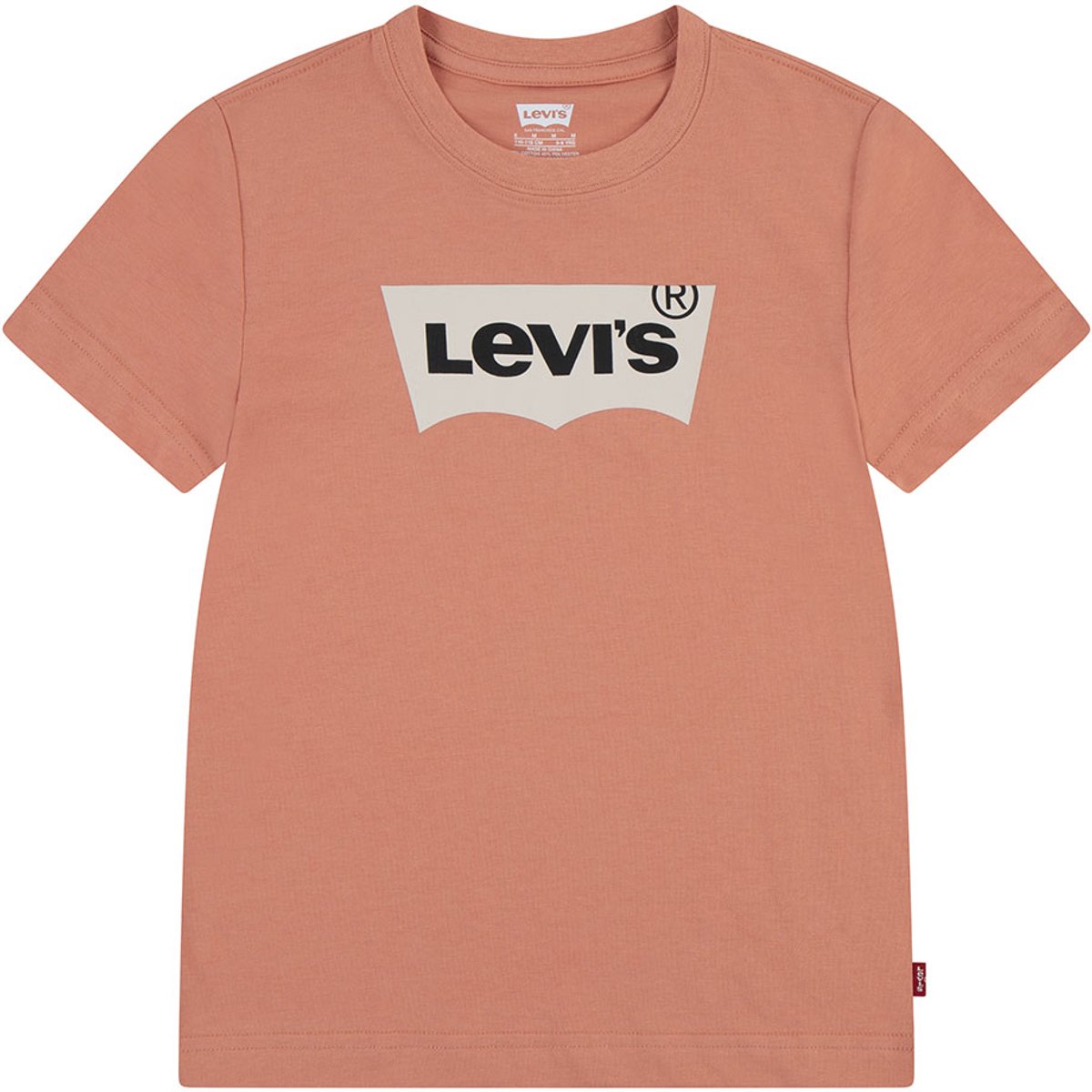 Levi´s ® Kids Batwing T-shirt Met Korte Mouwen Oranje 14 Years Jongen