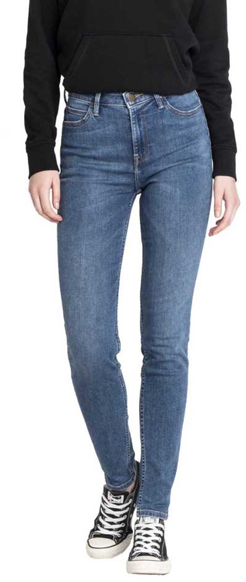 Lee Scarlett Spijkerbroek 25 29 Vrouw Mid Copan