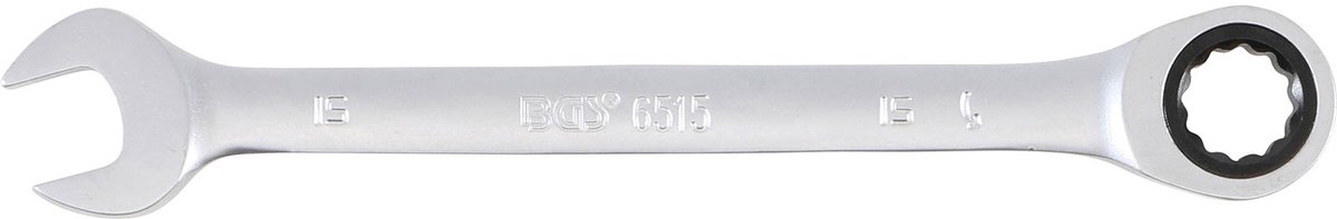 BGS Ratel ringsteeksleutel 15 mm