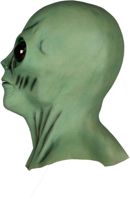 Masker Green Alien - Halloween | bol