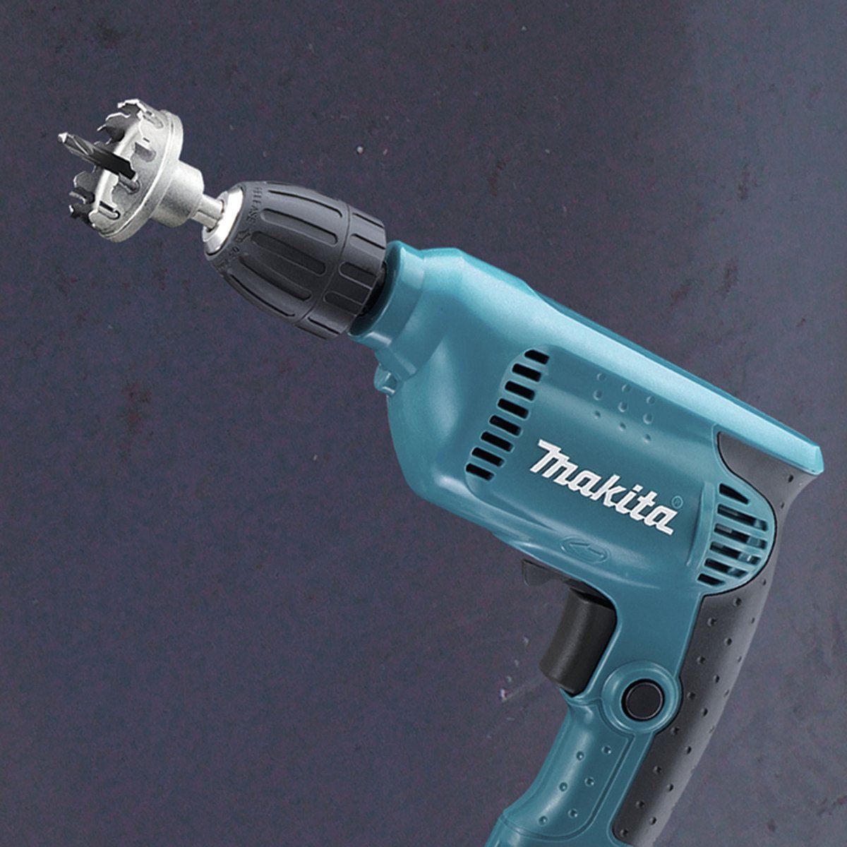 Makita 6413 450W boormachine met snelspanboorkop thumbnail 2