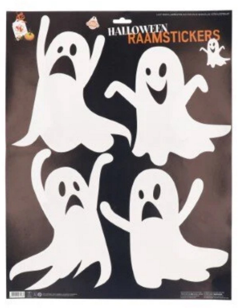 Raamsticker Halloween - Spoken Wit