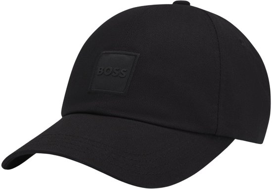Casquette Boss pour homme 100 % Katoen , Design Uni Zwart