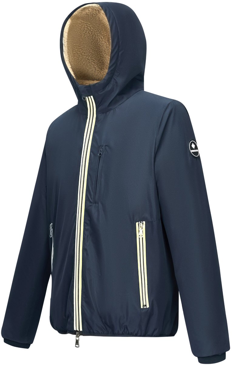 Paragoose - Heren Jas winter Tofee Jacket - Blauw - Maat L