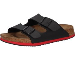 BIRKENSTOCK Sandale Arizona Super Grip Maat 42 zwart Birko Flor DIN EN ISO 20347 - 230114-42