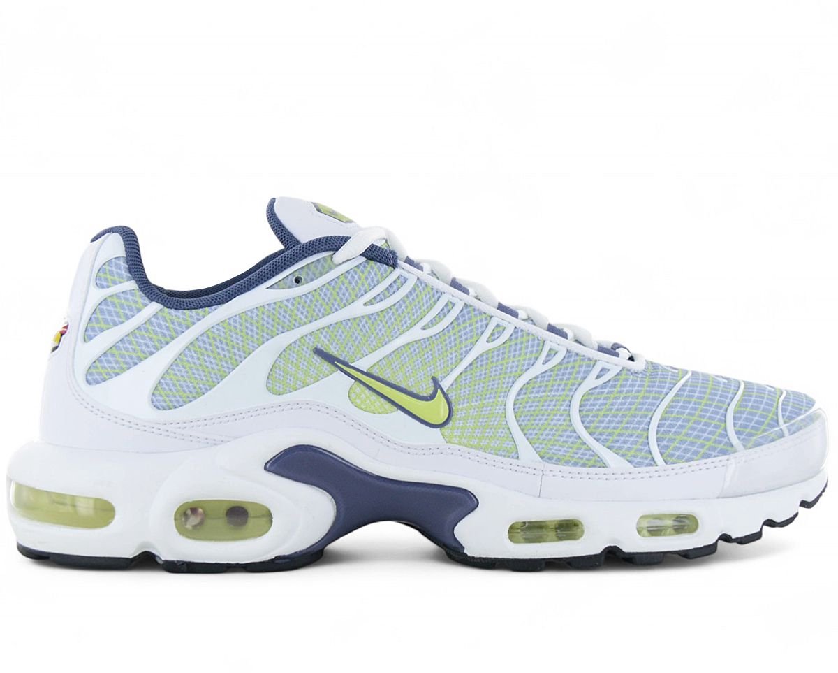 Nike Air Max Plus TN Wave Grid Heren Sneakers Schoenen HV6227-001 Wit