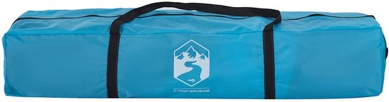 vidaXL Koepeltent - 4-persoons - Snelontgrendeling - Blauw Kampeertent - Familietent - Tent - Buitenleven - Vakantie van Vidaxl — afbeelding 3