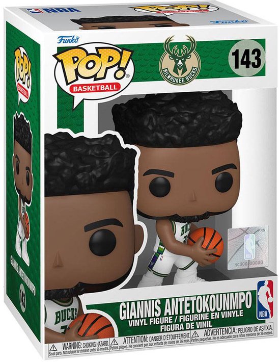 Funko Pop! Basketball: Milwaukee Bucks - Giannis Antetokounmpo (Conference East '21)
