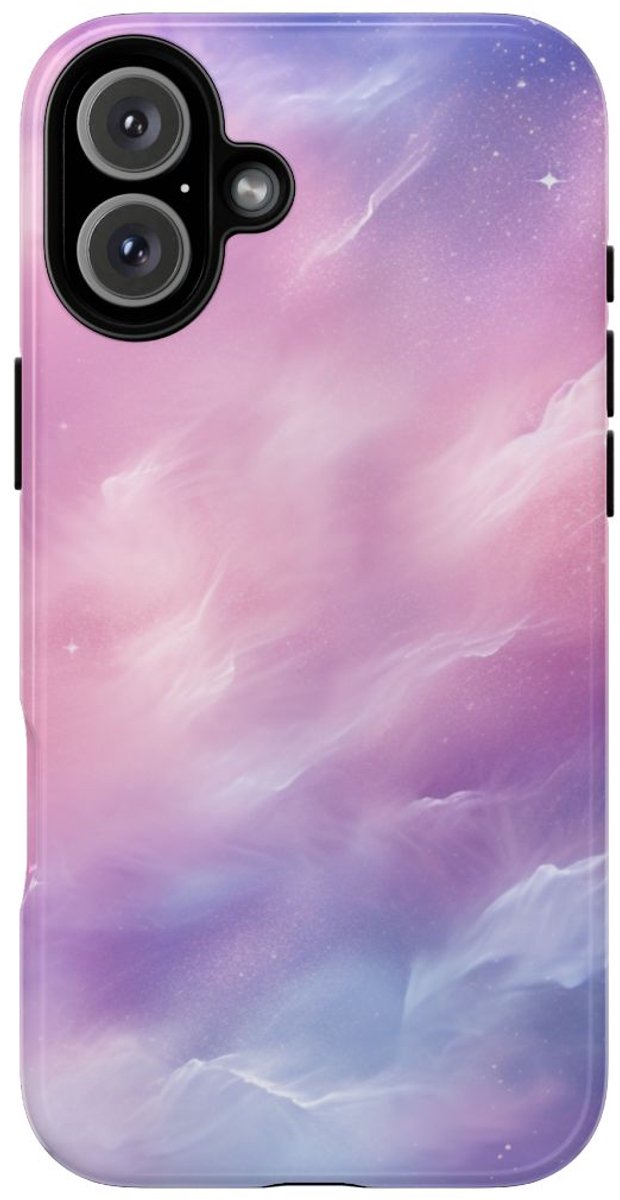 Pastelkleurige Hemelnevel – Telefoonhoesje Geschikt voor iPhone 16 Plus