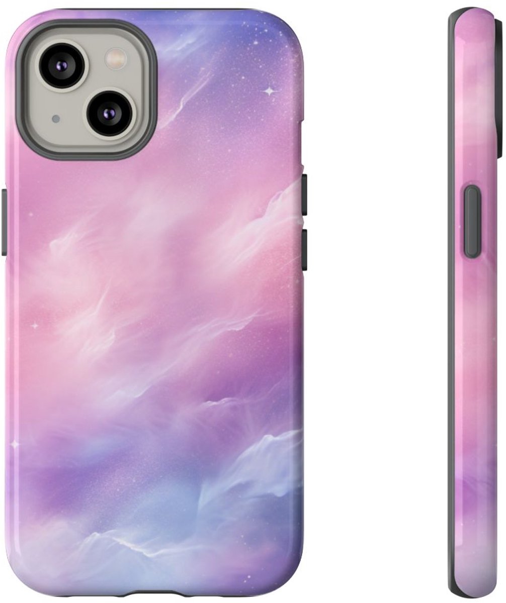Pastelkleurige Hemelnevel – Telefoonhoesje Geschikt voor iPhone 14