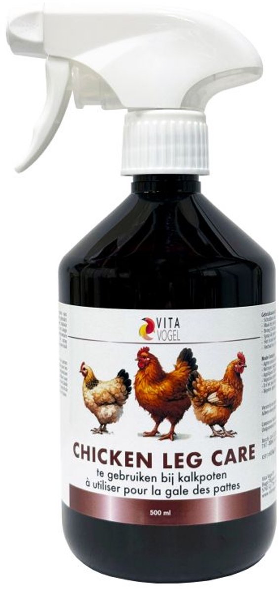 Chicken leg care - verzorgingsspray om kippenpoten gezond te houden