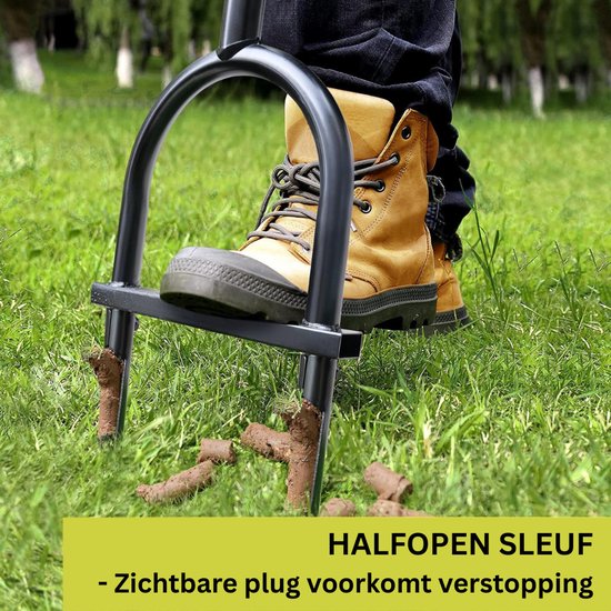 MKSS® Prikrol - Gazonbeluchter - Gras Beluchten - Gazon Beluchter - Zwart van Merkloos	 — afbeelding 3