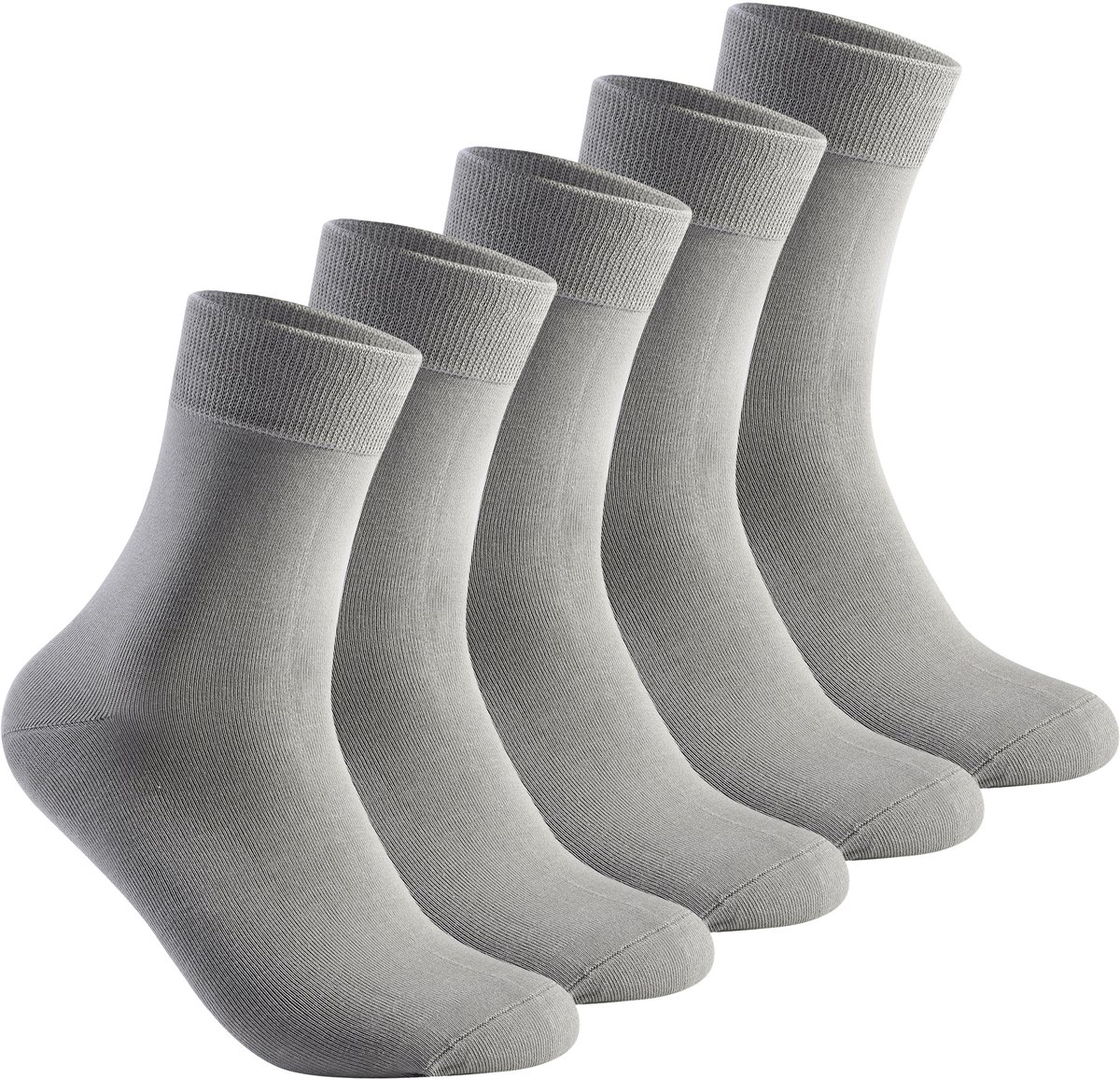 Allthemen Heren Sport Casual Sokken - Mid Calf 5 Paar One Size