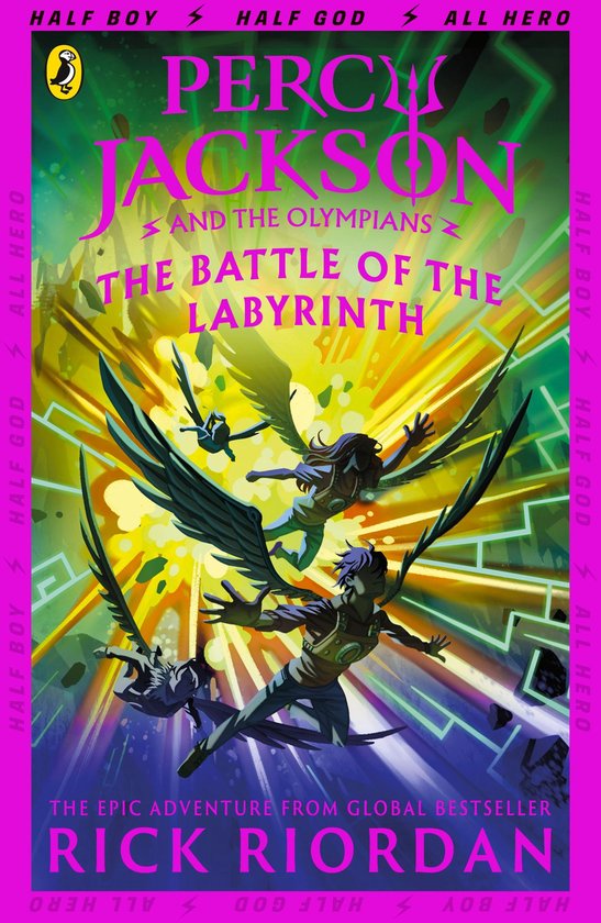 Percy Jackson and the Battle of the Labyrinth - cover