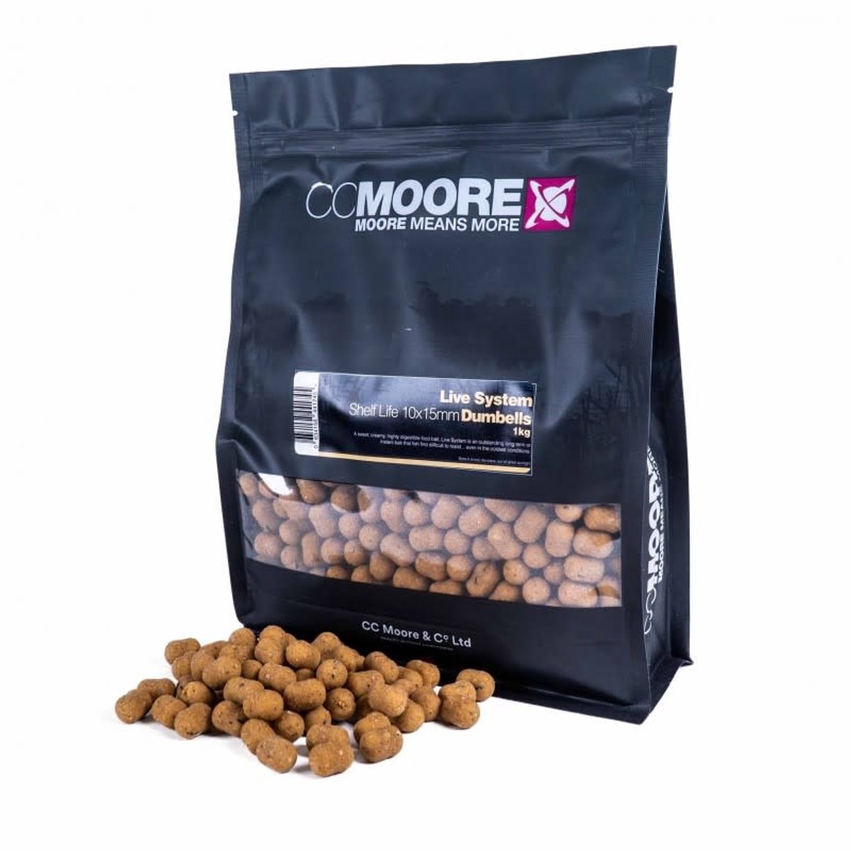 CC Moore live system dumbell 15x18mm 1kg | Boilies