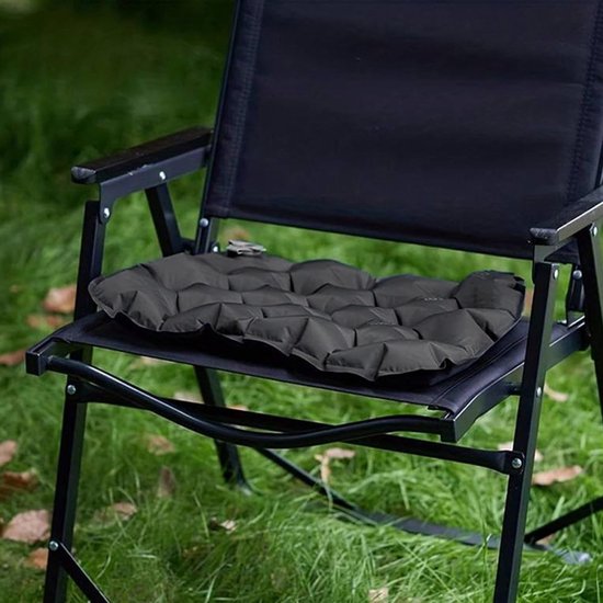 Opblaasbaar zitkussen outdoor, opvouwbaar en waterdicht