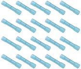 VLTG Geïsoleerde Kabelverbinder Transparant Blauw - Kabelschoen - 1.5-2.5 mm² - 20 stuks