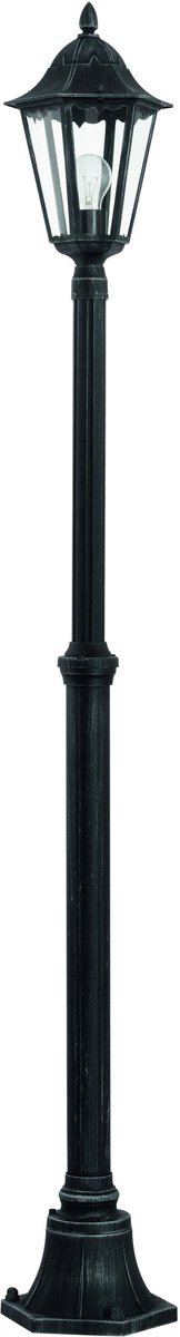 EGLO Navedo Staande lamp Buiten - E27 - 200 cm - Zwart