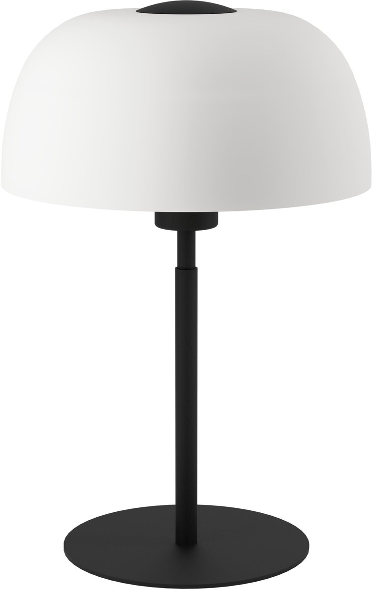 EGLO Solo 2 Tafellamp - E27 - 41,5 cm - Zwart/Wit