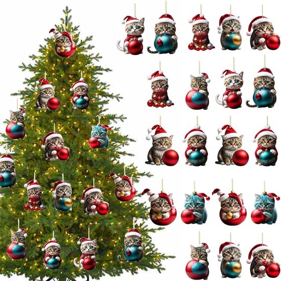 COM-FOUR® 12x decoratieve hangers ijspegels - Transparante 17,5 cm ijspegelhangers met ophangkoord - Kerstboomhangers en kersthangers (12x ijspegels 17,5 cm