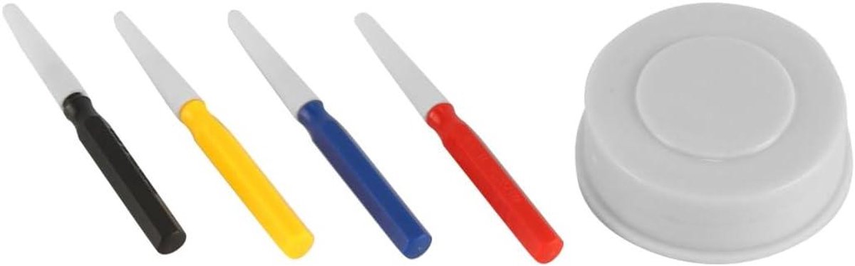 JHubers Goods - - Oliegereedschap voor horloges - Horloge reparatieset met oliespuit en -pennen