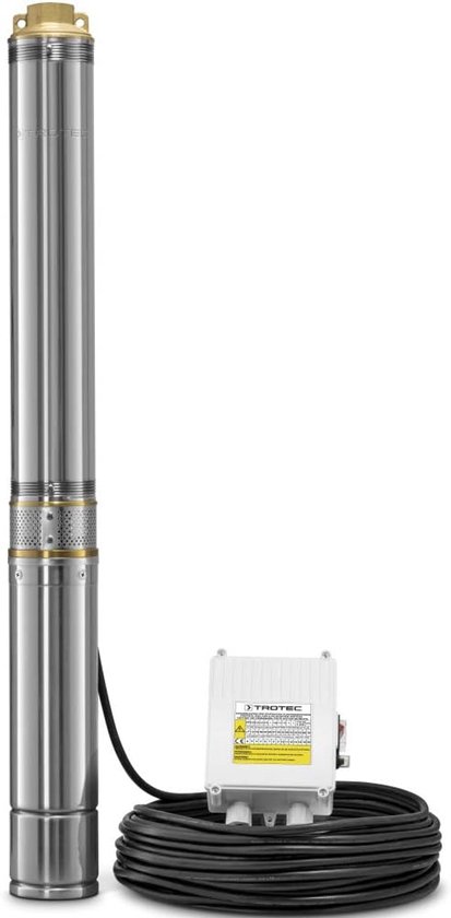 Dieptepomp 1500 Watt RVS met 4800 l/h pompvermogen | bol