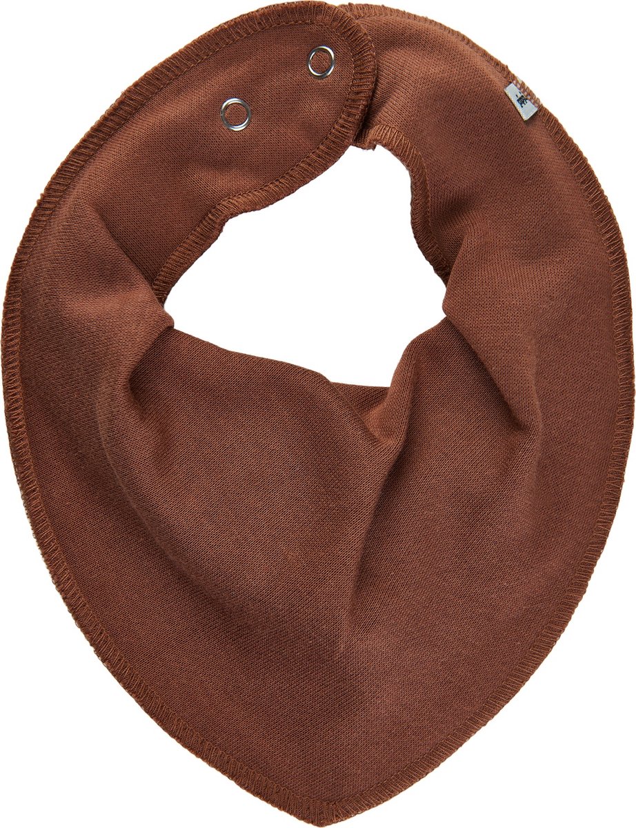 Pippi Slabbetje Bandana Junior Polykatoen Bruin One-size